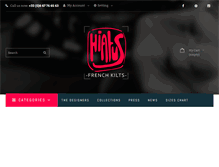 Tablet Screenshot of hiatus-shop.com